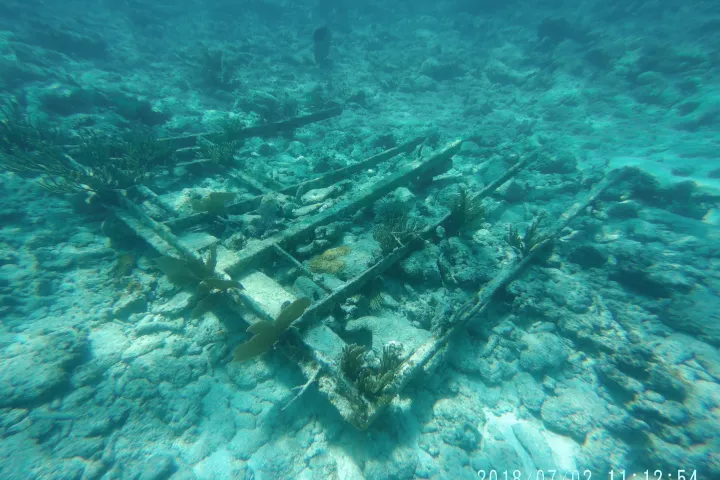 Shipwwreck on the maritine heritage trail