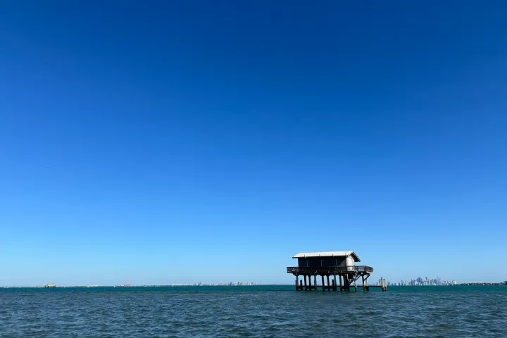 a large body of water