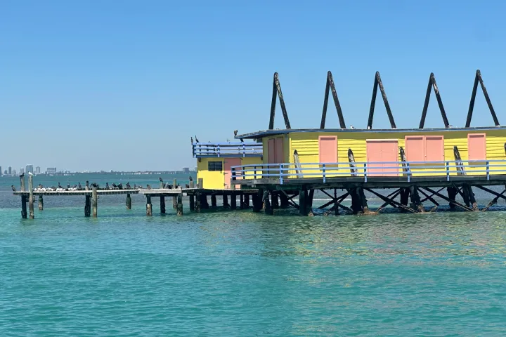 a bridge over a body of water